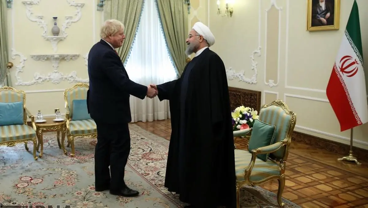بوریس جانسون با روحانی دیدار میکند