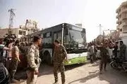خروج همه تروریست ها از حلب 