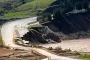تصاویر هوایی جدید از سیلاب خوزستان