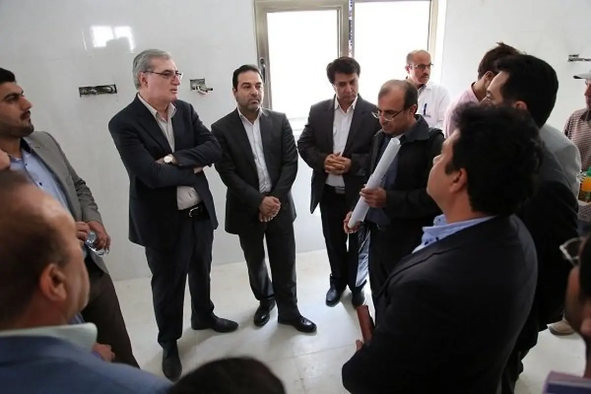 توسعه عمرانی بیمارستان کنگان ۹۵ درصد پیشرفت فیزیکی دارد