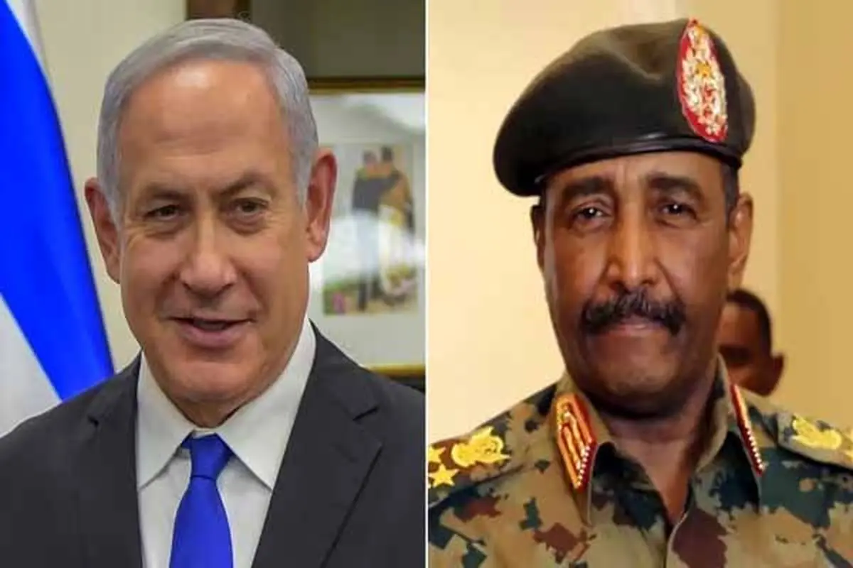 توجیه مجدد «البرهان» برای دیدار با «نتانیاهو»
