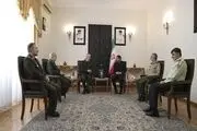 دیدار فرماندهان عالی نظامی با مخبر