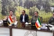 دیدار فرمانده هوانیروز ارتش عراق با همتای ایرانی خود