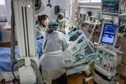 بیمارستان‌های آمریکا مملو از بیماران کرونایی