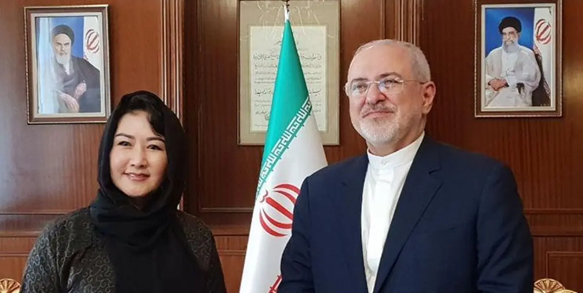 دیدار معاون امور سیاسی وزارت خارجه مغولستان با ظریف+ عکس