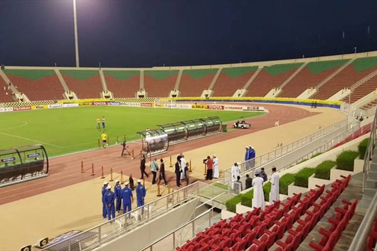 حمایت تمام قد عمانی ها از الهلال مقابل پرسپولیس+عکس