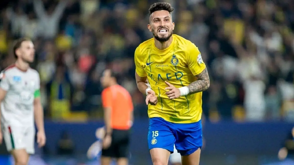 مدافع مشهور النصر به تمرینات بازگشت
