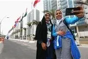 تصاویر بانوان تیرانداز ایرانی در سایت بازی های ریو