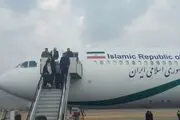 رئیس جمهور وارد سنندج شد
