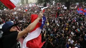 
تظاهرات یک میلیونی در شیلی
