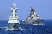 رزمایش دریایی مصر و انگلیس در دریای مدیترانه