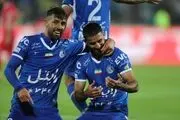 گل اول استقلال به شمس‌آذر توسط مهرداد محمدی