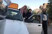 «زهره فکور صبور» سر صحنه سریال «پنچرى»/ عکس