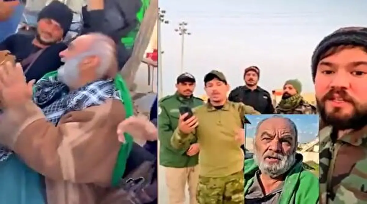 پیرمرد ایرانی جنجالی، قهرمان عراقیها شد! +فیلم
