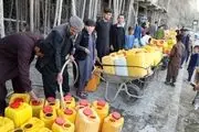 بحران آب آشامیدنی در پایتخت افغانستان/فیلم
