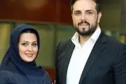 استایل رسمی آقای مجری و همسرش/ عکس