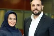 استایل رسمی آقای مجری و همسرش/ عکس