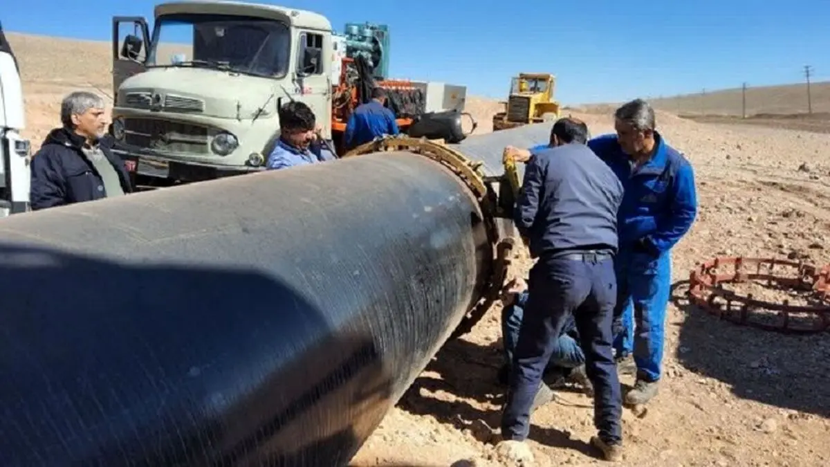 اولین تصاویر از انفجار خطوط گاز چهار محال بختیاری و فارس