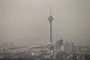 شاخص آلودگی هوای تهران امروز دوشنبه ۲ بهمن۱۴۰۲
