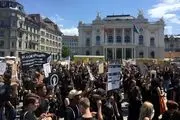 تظاهرات ضدنژادپرستی هزاران سوئیسی

