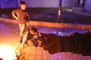 صحنه جنگ یا چهارشنبه سوری؟
