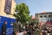 تشییع پیکر شهید امیرعبداللهیان در وزارت خارجه