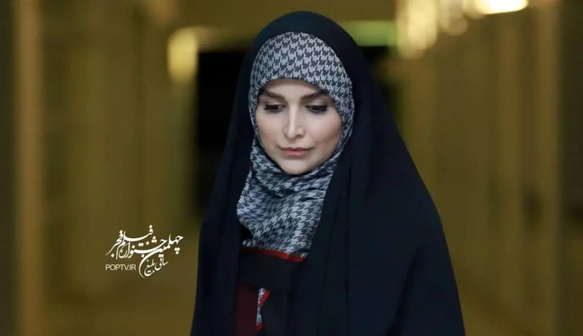 شاعرانگی های مژده لواسانی در حاشیه جشنواره فجر+عکس