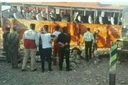گزارش کارشناسی آموزش و پرورش از حادثه واژگونی اتوبوس
