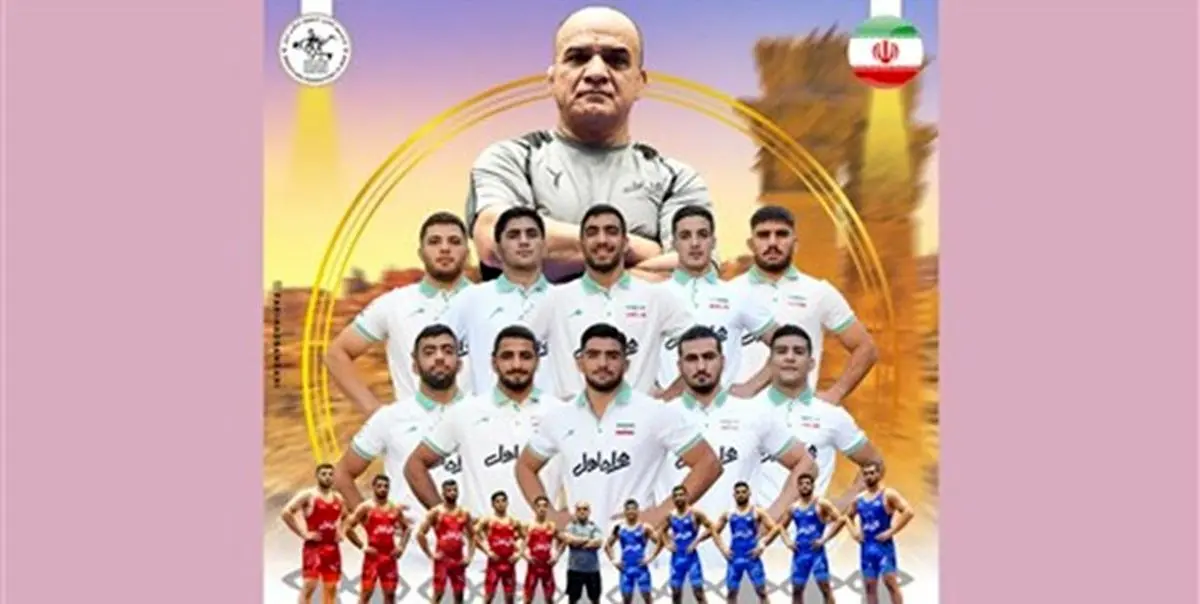 کشتیگیران جوان ایران قهرمان آسیا شدند