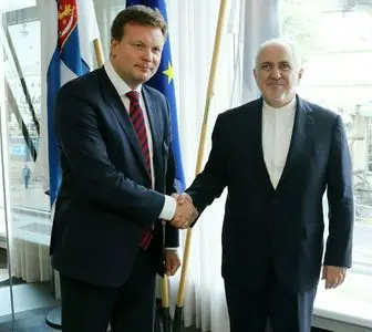 دیدار وزیر امور خارجه با وزیر امور توسعه و تجارت خارجی فنلاند