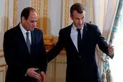 مذاکره محرمانه مکرون و سیسی درباره نخست‌وزیر لبنان