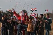 بابانوئل در موصل/گزارش تصویری