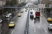 بارش رحمت الهی در تهران/ گزارش تصویری