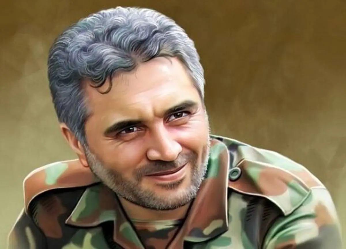 عکس تکان دهنده از فرزند شهید صیاد خدایی