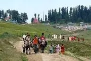 تصاویر; پارک طبیعی گلمرگ در کشمیر