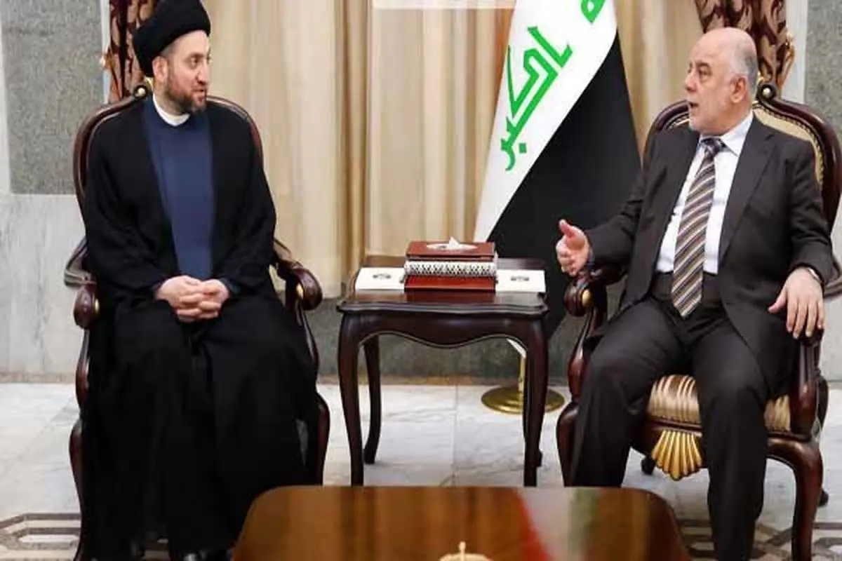 رایزنی العبادی با عمار حکیم بر سر آینده عراق