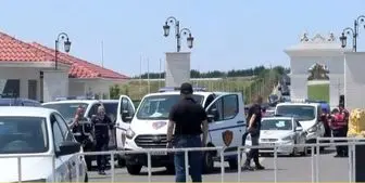  پلیس آلبانی صبح امروز بار دیگر وارد مقر منافقین شد 