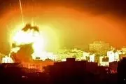  بمباران مجدد غزه توسط جنگنده های اسرائیلی
