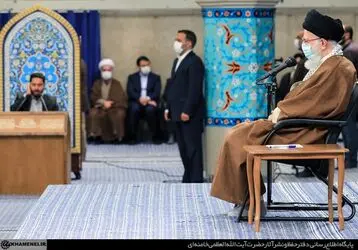 دیدار کارگزاران حج با رهبر معظم انقلاب