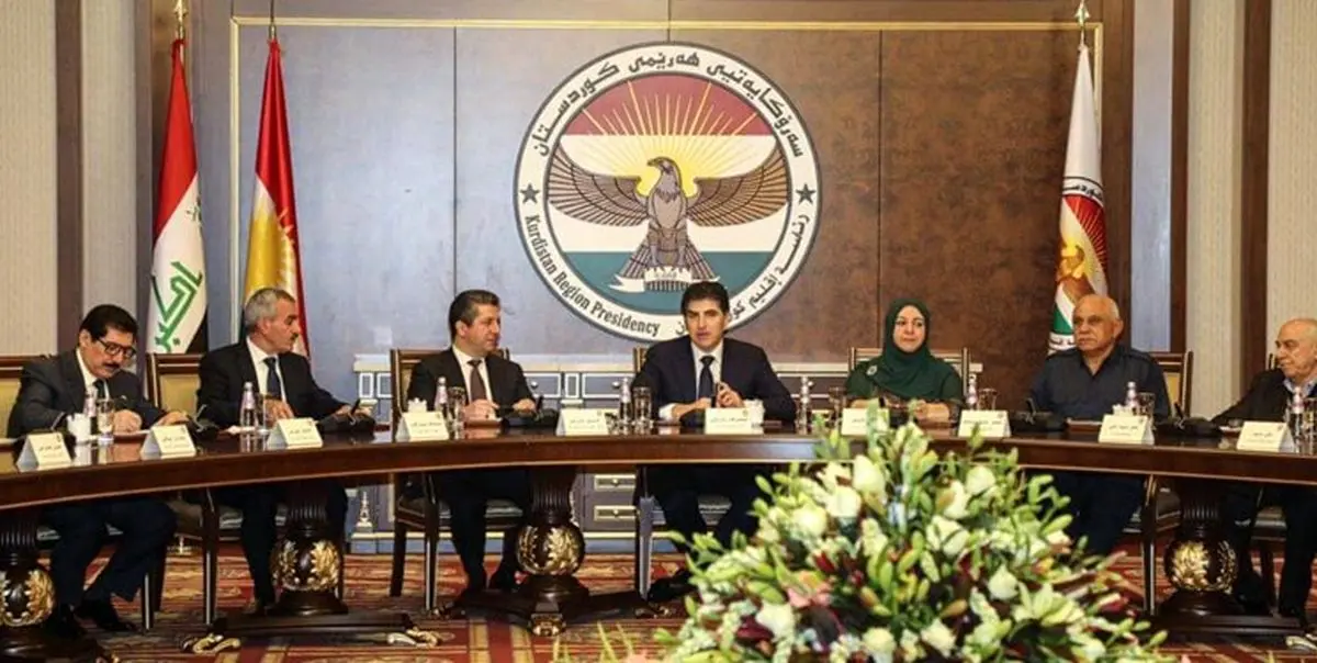 نشست سران اربیل درباره سیلی موشکی ایران به آمریکا