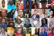 کشته شدن دست‌کم ۱۳۵ سیاه‌پوست غیرمسلح توسط پلیس آمریکا 