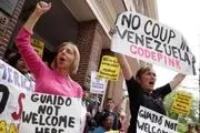 
احتمال بازداشت فعالان داخل سفارت ونزوئلا در آمریکا
