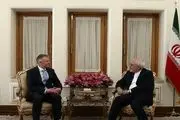 سفیر اتریش در ایران، با ظریف دیدار و خداحافظی کرد