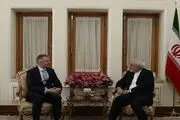 سفیر اتریش در ایران، با ظریف دیدار و خداحافظی کرد