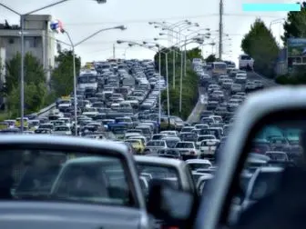 آخرین وضعیت ترافیکی جاده های کشور در 22 فروردین 99