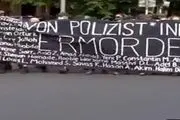
تظاهرات صد‌ها نفر علیه خشونت پلیس در آلمان