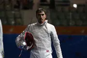 اولین مدال سابر انفرادی ایران پس از ۴۴ سال