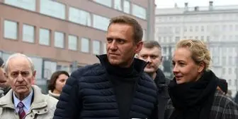 بازداشت الکسی ناوالنی در فرودگاه مسکو 