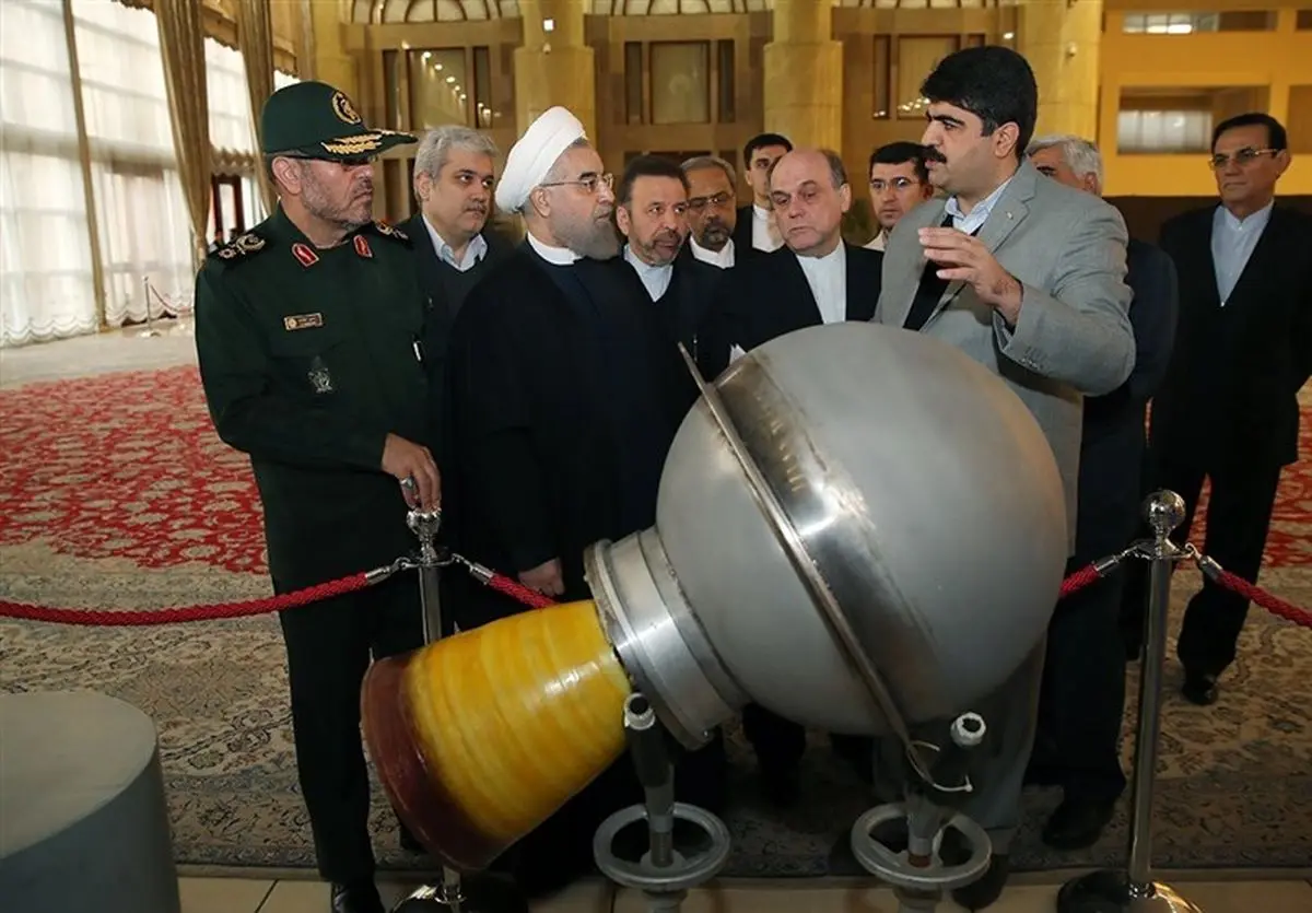 رونمایی روحانی از از دو ماهواره ایرانی