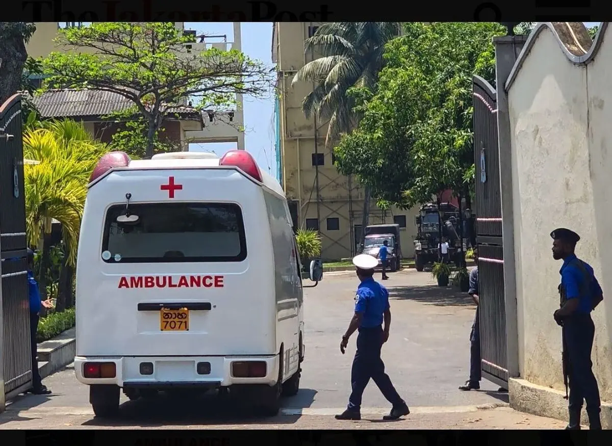 یک کشتی ایرانی در آب‌های سریلانکا غرق شد